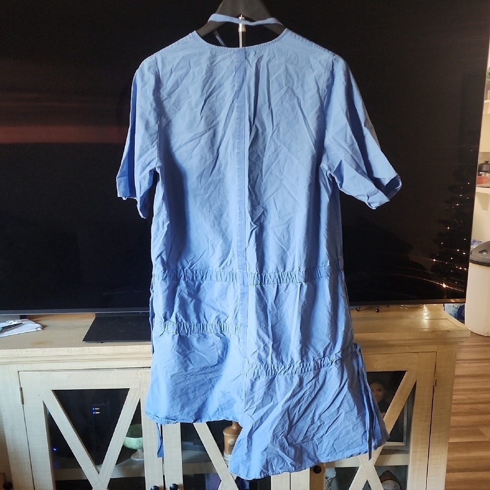 COS Blue Cotton Dress - Picture 6 of 14
